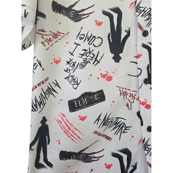 Freddie Krueger Halloween Horror Movie Nightmare On Elm Street Shirt Size Small - Picture 6 of 7